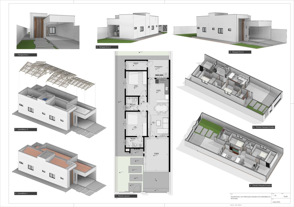 Projeto arquitetônico em Revit